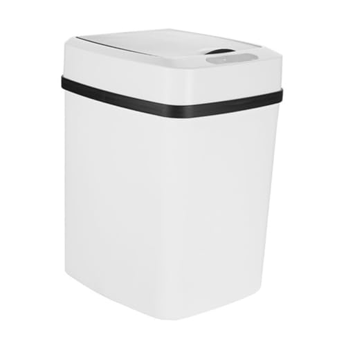 GALPADA Automatischer Sensor Mülleimer mit Deckel Großer Abfalleimer für Küche Wohnzimmer und Bad Energieeffizient und Leise Automatisches Öffnen und Schließen Design von GALPADA