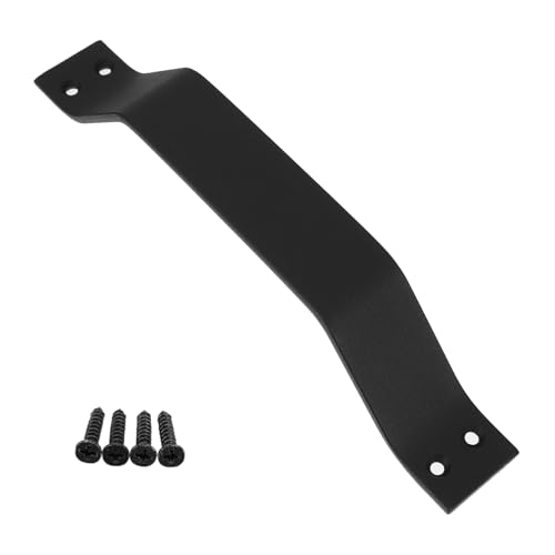 GALPADA Barn Door Griff aus Kohlenstoffstahl Robust und Vielseitig Vintage Design für Schiebetüren Küchen Scheunentüren Einfache Montage für Schwere Innen Außentüren Garagen und Schränke von GALPADA