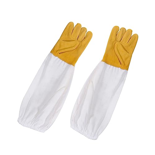 GALPADA Beekeeping Handschuhe Weiß Xxl Imkerhandschuhe aus Robustem Schafsleder Stichfest Atmungsaktiv Schutz für Garten und Heim Arbeitshandschuhe Langlebig Flexibel GALPADA Beekeeping Handschuhe Weiß Xxl Imkerhandschuhe aus Robustem Schafsleder Stichfest Atmungsaktiv Schutz für Garten und Heim Arbeitshandschuhe Langlebig Flexibel von GALPADA