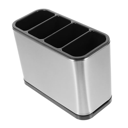 GALPADA Besteckhalter Küchen Organizer Multifunktional Abtropfbarer Essstäbchenhalter Löffel und Küchenutensilienhalter Praktischer Desktop Halter für Ordnung und Platzsparend GALPADA Besteckhalter Küchen Organizer Multifunktional Abtropfbarer Essstäbchenhalter Löffel und Küchenutensilienhalter Praktischer Desktop Halter für Ordnung und Platzsparend von GALPADA