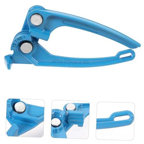 GALPADA Biegsames Rohrbiegewerkzeug Carbonstahl Handrohrbieger für Kupfer Messing Aluminium Edelstahl Rohre Ergonomischer Griff Langlebig Hitzebeständig für Sanitär Kfz Kühlung von GALPADA