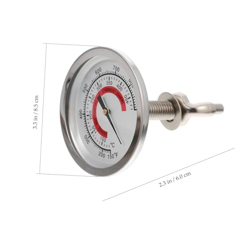 GALPADA Bimetall Ofenthermometer Präzises Temperaturmessgerät Hitzebeständig Leicht Tragbar für Backofen Grill und Keramikofen Temperaturtester mit Schnellem Messfühler GALPADA Bimetall Ofenthermometer Präzises Temperaturmessgerät Hitzebeständig Leicht Tragbar für Backofen Grill und Keramikofen Temperaturtester mit Schnellem Messfühler von GALPADA