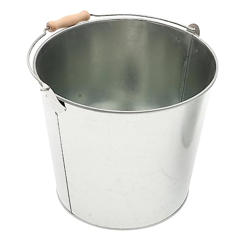 GALPADA Brennender Papiereimer Holzkohle Kamin Asche Eimer Fass Verbrennen Heiße Asche Ascheeimer Aschenbecher Für Kamin Asche Träger Kamin Aschekasten Hausverbrennungsanlage Tragbar Eisen von GALPADA