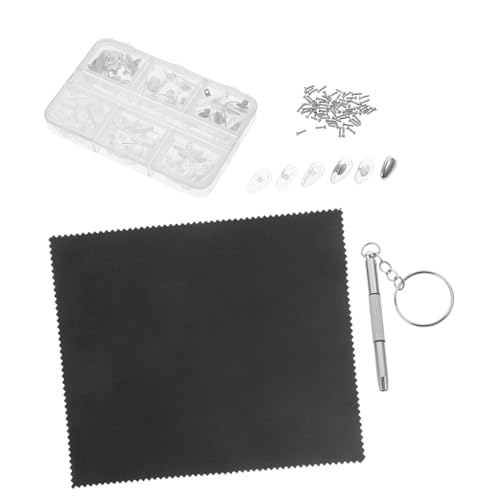 GALPADA Brillen Nasenpads Rutschfeste Nasenstütze für Brillenrahmen Hautfreundliche Polster für Stabilen Sitz und Komfortablen Halt bei Brillenreparatur Fach Aufbewahrungsbox GALPADA Brillen Nasenpads Rutschfeste Nasenstütze für Brillenrahmen Hautfreundliche Polster für Stabilen Sitz und Komfortablen Halt bei Brillenreparatur Fach Aufbewahrungsbox von GALPADA