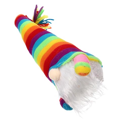 GALPADA Bunte Gnom Puppe mit Licht Kleine Regenbogen Dekofigur für Wohnzimmer Skandinavischer Tomte Stil Weiches Material Festliche Osterdekoration Geschenkidee für Freunde und Familie GALPADA Bunte Gnom Puppe mit Licht Kleine Regenbogen Dekofigur für Wohnzimmer Skandinavischer Tomte Stil Weiches Material Festliche Osterdekoration Geschenkidee für Freunde und Familie von GALPADA