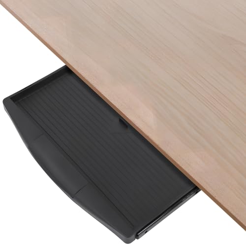 GALPADA Computer Tastaturständer Untertischschublade Kleine Tastaturschublade Unter Schreibtischtastaturen Desktop Tastaturablage Unter Dem Schreibtisch Untertisch Tastaturablage von GALPADA