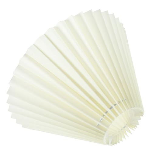 GALPADA DIY Lampenschirm Stoff Plissee Design Robuste Eisenhalterung für Wohnzimmer Schlafzimmer Verarbeitung Stilvolle Lichtabdeckung GALPADA DIY Lampenschirm Stoff Plissee Design Robuste Eisenhalterung für Wohnzimmer Schlafzimmer Verarbeitung Stilvolle Lichtabdeckung von GALPADA