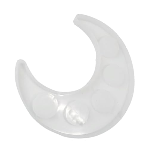 GALPADA DIY Silikonform Mondförmige Gießform für Epoxidharz Untersetzer Innovatives Tablett Basteln mit Glatter Oberfläche Einfach zu Entformen und Reinigen GALPADA DIY Silikonform Mondförmige Gießform für Epoxidharz Untersetzer Innovatives Tablett Basteln mit Glatter Oberfläche Einfach zu Entformen und Reinigen von GALPADA