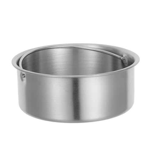GALPADA Dampfschüssel mit Griff Kompakte Robuste Dampf und Servierschale für Steaming Schmoren und Vielseitige Küchenanwendung Leicht zu Reinigen Hitzebeständig für Gedämpfte Eier und von GALPADA