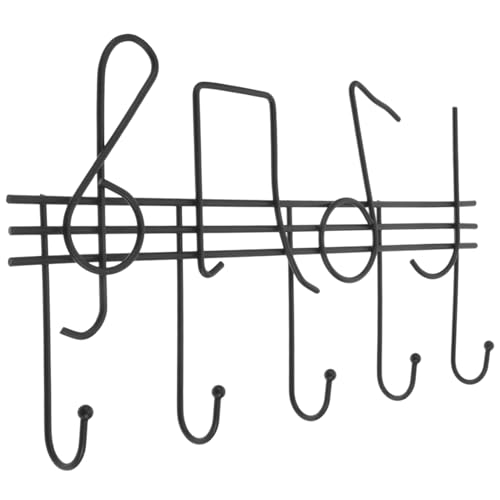 GALPADA Dekorativer Wandhaken Musiknotenform Multifunktionaler Schlüsselhalter für Eingangsbereich für Mäntel Taschen und Nordischer Stil Platzsparend und Kreativ GALPADA Dekorativer Wandhaken Musiknotenform Multifunktionaler Schlüsselhalter für Eingangsbereich für Mäntel Taschen und Nordischer Stil Platzsparend und Kreativ von GALPADA