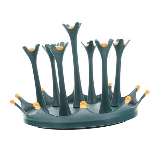 GALPADA Drehbarer Tassenhalter aus Robustem Praktischer Glasbecher Trockner für Küchenarbeitsplatte Tassenplätze Platzsparendes Design Leicht zu Reinigen GALPADA Drehbarer Tassenhalter aus Robustem Praktischer Glasbecher Trockner für Küchenarbeitsplatte Tassenplätze Platzsparendes Design Leicht zu Reinigen von GALPADA