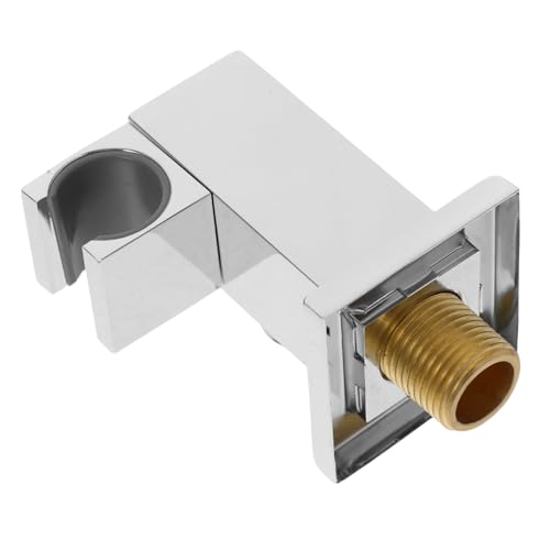 GALPADA Edelstahl Duschkopfhalter Metall Anschlussadapter für Handbrause Bad Wasserversorgung Langlebig Rostfrei Einfache Montage Kompatibel von GALPADA