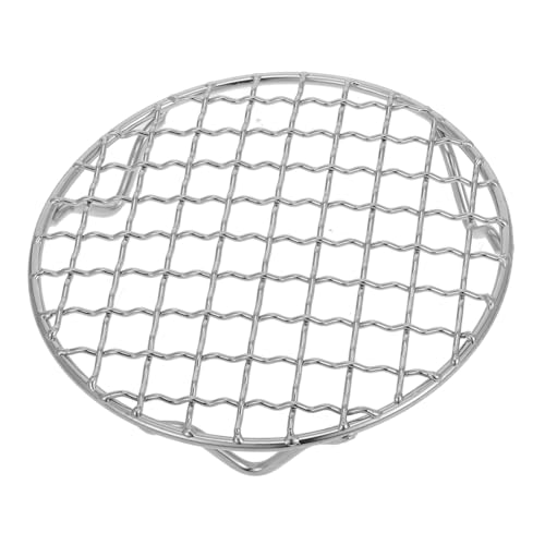 GALPADA Edelstahl Grillrost mit Beinen Rundes Kochgitter für Airfryer und Backofen Hitzebeständig Rostfrei zum Backen Grillen für Keramische Elektroherde GALPADA Edelstahl Grillrost mit Beinen Rundes Kochgitter für Airfryer und Backofen Hitzebeständig Rostfrei zum Backen Grillen für Keramische Elektroherde von GALPADA