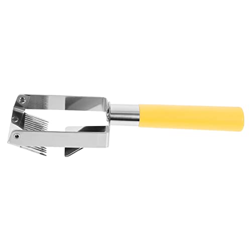 GALPADA Edelstahl Honigmesser mit Ergonomischem Griff Rostfreier Bienenwaben Schaber Leichtes Langlebiges Werkzeug für Professionelle Imker zum Entdeckeln und Honigschaben von GALPADA