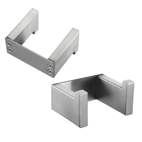 GALPADA Edelstahl Klebefreier Kleiderhaken Wandhaken Badetuchhalter Stark Tragfähig Modernes Design Für Bad Küche Wohnzimmer GALPADA Edelstahl Klebefreier Kleiderhaken Wandhaken Badetuchhalter Stark Tragfähig Modernes Design Für Bad Küche Wohnzimmer von GALPADA