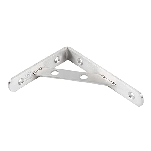 GALPADA Edelstahl Regalhalter Schwerlast Dreieckhalterung Wandmontage Multifunktionale Lagerstütze Robust für Regalbretter Küche Wohnzimmer GALPADA Edelstahl Regalhalter Schwerlast Dreieckhalterung Wandmontage Multifunktionale Lagerstütze Robust für Regalbretter Küche Wohnzimmer von GALPADA