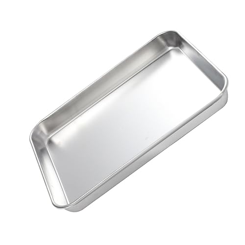 GALPADA Edelstahl Servierplatte Backblech Flach Backform für Sushi Kuchen Buffet Vielseitig Einsetzbar Spülmaschinenfest Robust GALPADA Edelstahl Servierplatte Backblech Flach Backform für Sushi Kuchen Buffet Vielseitig Einsetzbar Spülmaschinenfest Robust von GALPADA