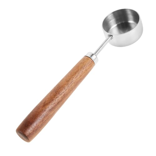 GALPADA Edelstahl Teelöffel mit Langem Walnuss holzgriff Kaffeemesslöffel Kratzfest Schonend für Kochgeschirr Eleganter Dosierlöffel für Kaffee Tee Espresso GALPADA Edelstahl Teelöffel mit Langem Walnuss holzgriff Kaffeemesslöffel Kratzfest Schonend für Kochgeschirr Eleganter Dosierlöffel für Kaffee Tee Espresso von GALPADA