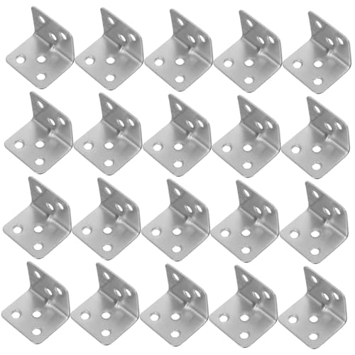 GALPADA Edelstahl Winkelverbinder mit Schrauben Langlebige Regalhalterungen für Küche Bad Büro Einfache Montage Vielseitige Schwerlast Winkel für Holzregale GALPADA Edelstahl Winkelverbinder mit Schrauben Langlebige Regalhalterungen für Küche Bad Büro Einfache Montage Vielseitige Schwerlast Winkel für Holzregale von GALPADA