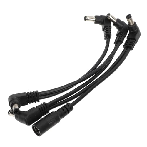 GALPADA Effector netzkabel für Gitarrenpedale Einzelblock stromversorgungskabel Langlebiges Instrumenten powerkabel Einfach zu Bedienen Geeignet für Professionelle Effektgeräte von GALPADA