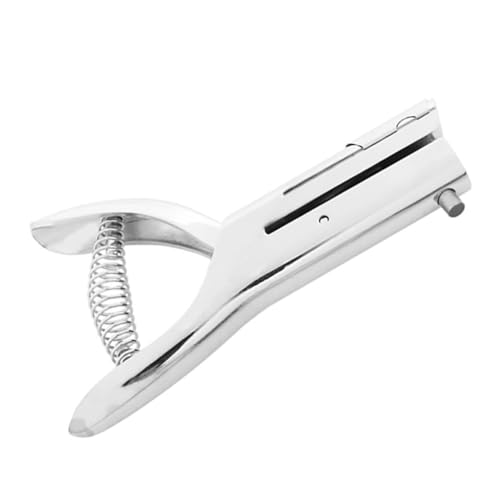 GALPADA Einloch locher für Pvc karten Robuster Handstanzer Tragbar Präzises Stanzen Vielseitig für Ausweise Dokumente Büro und Bastelbedarf von GALPADA