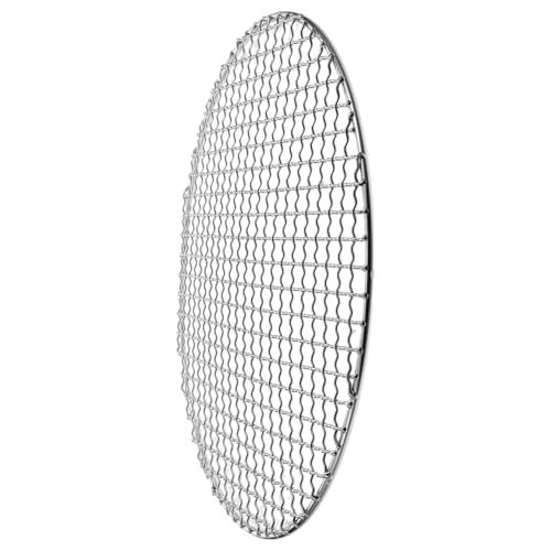 GALPADA Eisen Bbq Grillnetz Rund Hitzebeständig Langlebig Multifunktional Antihaftbeschichtet Grillmatte für Outdoor Grillen Camping Picknick GALPADA Eisen Bbq Grillnetz Rund Hitzebeständig Langlebig Multifunktional Antihaftbeschichtet Grillmatte für Outdoor Grillen Camping Picknick von GALPADA