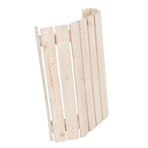 GALPADA Explosiongeschützter Sauna lampenschirm aus Hochwertigem Kiefernholz Feine Verarbeitung Hitzebeständig Stilvoller Lichtschutz für Sauna und Innenbereich Langlebiges Saunazubehör von GALPADA