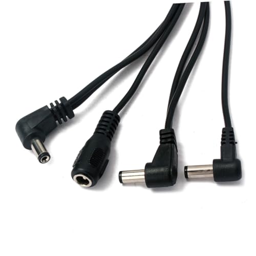 GALPADA Fach Winkelkabel Verteiler für Gitarren Pedal Stromversorgung Paralleler Dc Anschluss Störungsfreie Funktion Kompatibel mit Gitarre Effektgeräten Schwarzes Modell GALPADA Fach Winkelkabel Verteiler für Gitarren Pedal Stromversorgung Paralleler Dc Anschluss Störungsfreie Funktion Kompatibel mit Gitarre Effektgeräten Schwarzes Modell von GALPADA
