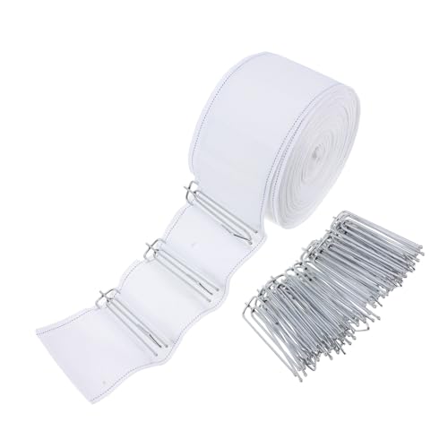 GALPADA Faltenband mit Haken für DIY Vorhangprojekte Stabiler Halt Einfache Anwendung Verhindert Deformation Vorhänge GALPADA Faltenband mit Haken für DIY Vorhangprojekte Stabiler Halt Einfache Anwendung Verhindert Deformation Vorhänge von GALPADA