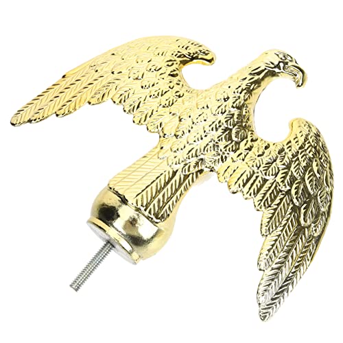 GALPADA Flaggenmast Adler Topper Robustem Material Wetterbeständige Fahnenmastspitze für Garten und Außenbereich Dekorativer Fahnenmastkopf Einfach zu Montieren Langlebiger von GALPADA