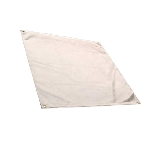 GALPADA Flammenhemmende Grillmatte aus Glasfaser Hitzebeständig Schutzmatte für Outdoor Barbecue Camping Feuerstellen Bodenschutz von GALPADA