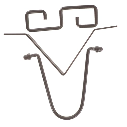 GALPADA Förmiger Regenketten Haken aus Metall Wetterfester Dachrinnen Adapter für Regenrinnen Langlebiger Eisen Halter zur Einfachen Installation Dekoratives Gartenzubehör für Fallrohre von GALPADA