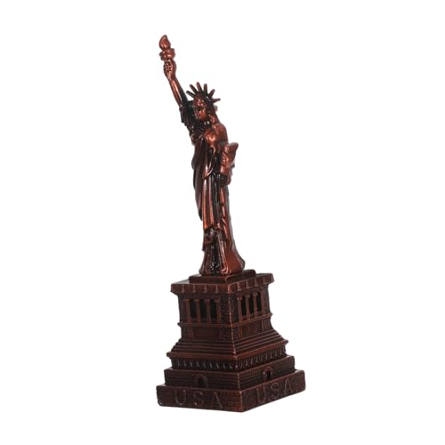 GALPADA Freiheitsstatue Metallskulptur Statue of Liberty Dekoration Desktop Ornament Geschenkidee für Büro und Zuhause von GALPADA