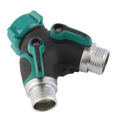 GALPADA Gartenschlauch Verteiler Y Form Abs Splitter mit Absperrventilen Wasserschlauch Adapter für Wasserhahn Garten Bewässerung Einfache Installation und Dichtes Gewinde GALPADA Gartenschlauch Verteiler Y Form Abs Splitter mit Absperrventilen Wasserschlauch Adapter für Wasserhahn Garten Bewässerung Einfache Installation und Dichtes Gewinde von GALPADA