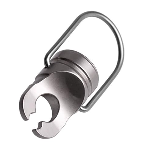 GALPADA Gas Tank Hole Punch Werkzeug Kompakter Gasbehälter Zerstörer und Dichtungshelfer Leichtes Camping Zubehör zum Sicheren Entleeren und Recycling von Gaskartuschen Tragbar für von GALPADA