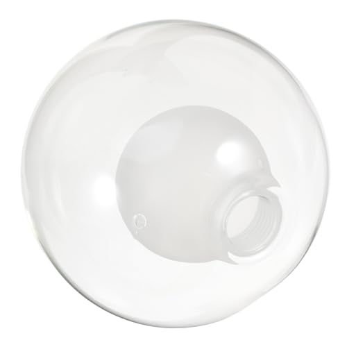 GALPADA Glas Lampenschirm Deckenleuchte Transparent Kugelförmig Ø Pendelleuchte Lampenschale für Leuchtmittel Modern Stilvolles Design Wohnzimmer Schlafzimmer GALPADA Glas Lampenschirm Deckenleuchte Transparent Kugelförmig Ø Pendelleuchte Lampenschale für Leuchtmittel Modern Stilvolles Design Wohnzimmer Schlafzimmer von GALPADA