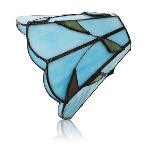 GALPADA Glas Lampenschirm Ersatz Pendelleuchte Lampenglas Ersatzglas Wandlampe Kleines Glaslampenschirm Dekor Transparent Robust Staubschutz für Schlafzimmer Hotel Wohnzimmer von GALPADA