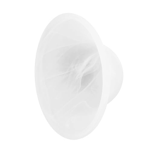GALPADA Glas Lampenschirm Hängelampe Deckenleuchte Transparenter Dekorativer Lampenschirm für Wohnzimmer Einfache Montage Pflegeleicht Modernes Design von GALPADA