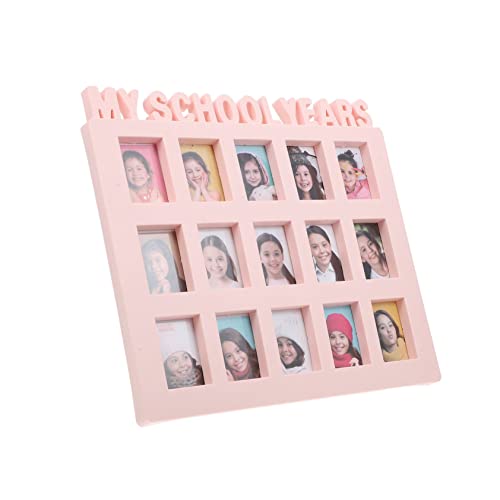 GALPADA Grade Record Bilderrahmen Bildcollage Abschlussrahmen für Schultage Fotos Schule kinderzimmer wanddeko wandpolsterung kinderzimmer Schulfotorahmen Fotorahmen für zu Hause PVC Rosa GALPADA Grade Record Bilderrahmen Bildcollage Abschlussrahmen für Schultage Fotos Schule kinderzimmer wanddeko wandpolsterung kinderzimmer Schulfotorahmen Fotorahmen für zu Hause PVC Rosa von GALPADA