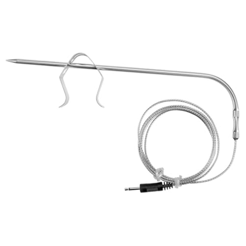 GALPADA Grillsondenhalter aus Edelstahl Teiliges mit Klemme Hitzebeständig Flexibel Einsetzbar für Bbq Ofen und Smoker Praktisches Küchenzubehör zur Sicheren Fixierung von GALPADA Grillsondenhalter aus Edelstahl Teiliges mit Klemme Hitzebeständig Flexibel Einsetzbar für Bbq Ofen und Smoker Praktisches Küchenzubehör zur Sicheren Fixierung von von GALPADA