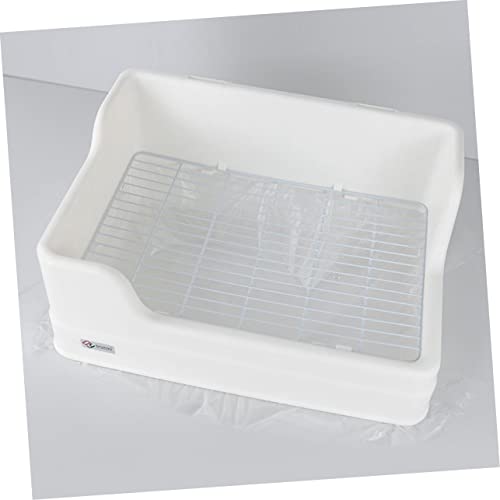 GALPADA Große Kaninchen Toilette Trainingsstreuwanne aus Langlebigem Material Geruchsneutraler Geteilter Kleintier Wc Einsatz mit Niedrigem Einstieg für Kaninchen Meerschweinchen Hamster GALPADA Große Kaninchen Toilette Trainingsstreuwanne aus Langlebigem Material Geruchsneutraler Geteilter Kleintier Wc Einsatz mit Niedrigem Einstieg für Kaninchen Meerschweinchen Hamster von GALPADA