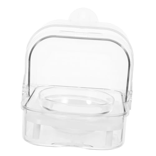 GALPADA Großer Futterbehälter für Wellensittiche und Kleine Vögel Spillfreie Futterbox mit Einfacher und Großem Fassungsvermögen GALPADA Großer Futterbehälter für Wellensittiche und Kleine Vögel Spillfreie Futterbox mit Einfacher und Großem Fassungsvermögen von GALPADA