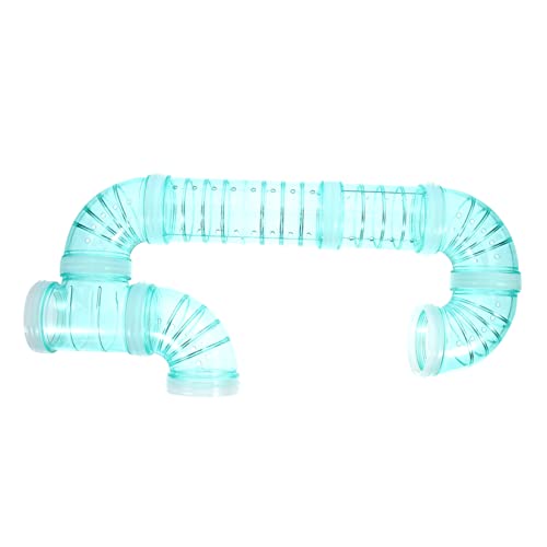 GALPADA Hamster Röhren DIY Hamster Tunnel für Kleintiere Flexibles Kunststoff Rohr Meerschweinchen und Nager Installieren Reinigen Fördert Bewegung und Gesunde Gewohnheiten von GALPADA