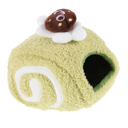 GALPADA Hamster Unterschlupf Haus Baumwolle Winterbett Roll Design Kuscheliges Versteck Multifunktional für Kleine Tiere Warmes Nest Spielbereich Abnehmbar und Einfach zu Reinigen GALPADA Hamster Unterschlupf Haus Baumwolle Winterbett Roll Design Kuscheliges Versteck Multifunktional für Kleine Tiere Warmes Nest Spielbereich Abnehmbar und Einfach zu Reinigen von GALPADA