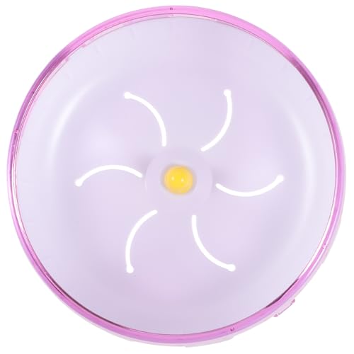 GALPADA Hamsterrad für Zwerghamster und Kleine Kleintiere Geräuscharmes Laufrad mit Glatten Kanten Sicheres Hamsterzubehör für Nächtliche Bewegung und Spielerisches Training von GALPADA