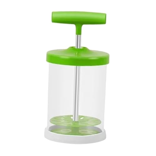 GALPADA Handheld Milchaufschäumer mit Rührbesen Diy Sahneaufschäumer für Backen Tragbares Mixing Gefäß mit Rutschfestem Boden und Praktischem Deckel für Zuhause und Unterwegs von GALPADA