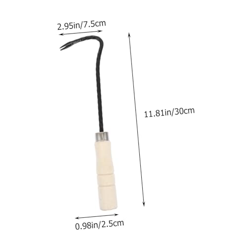 GALPADA Handlicher Hand unkrautstecher mit Holzgriff Kompakter Wurzeljäter für Präzises Jäten im Garten Langlebiges Manuelles Weeder Tool für Einfache Unkrautentfernung GALPADA Handlicher Hand unkrautstecher mit Holzgriff Kompakter Wurzeljäter für Präzises Jäten im Garten Langlebiges Manuelles Weeder Tool für Einfache Unkrautentfernung von GALPADA