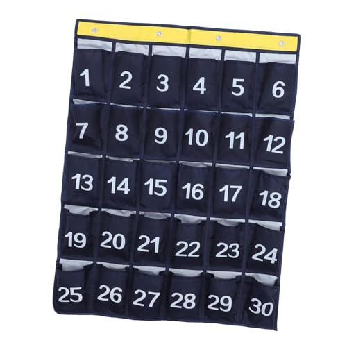 GALPADA Handy Aufbewahrungstasche hängende Organizer-Taschen hängender Klassenzimmer-Organizer Telefonhalterschule Code Türorganisator hängend nummerierte Klassenzimmertasche Stoff Blau GALPADA Handy Aufbewahrungstasche hängende Organizer-Taschen hängender Klassenzimmer-Organizer Telefonhalterschule Code Türorganisator hängend nummerierte Klassenzimmertasche Stoff Blau von GALPADA