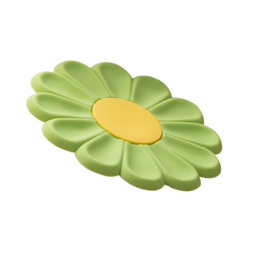 GALPADA Hitzebeständiger Silikon Topfuntersetzer mit Blütenmuster rutschfeste Hitzeisolierende Unterlage für Heiße Töpfe und Geschirr Robustes Korrosionsbeständiges Material für Küche und von GALPADA