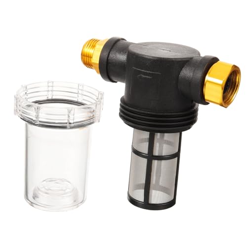 GALPADA Hochdruckreiniger Sedimentfilter US Standard Mesh Garten Schlauchanschluss Robust Langlebig Schützt Wasserpumpe und Waschereinlass vor Schmutz Ablagerungen von GALPADA